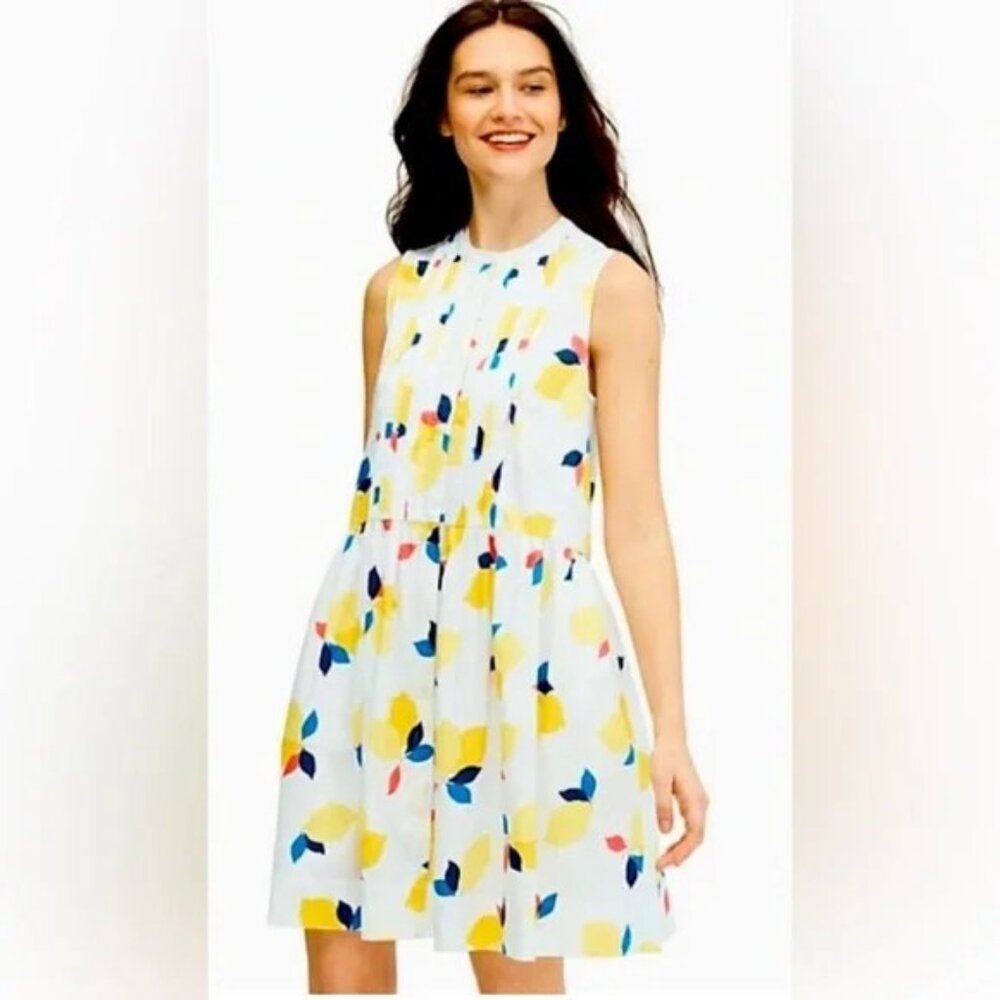 Kate Spade Lemon Zest Summer Dress Size Small